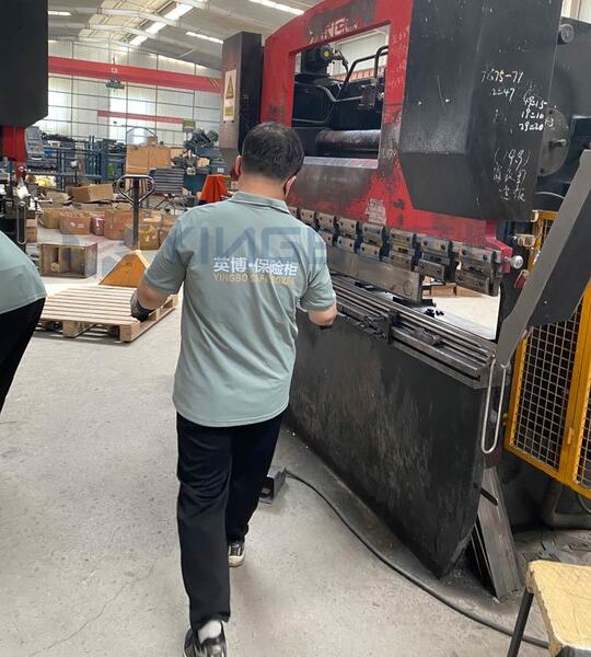 Hebei Yingbo Safe Boxes Co., Ltd প্রস্তুতকারকের উৎপাদন লাইন