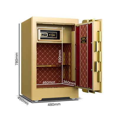 OEM 4 Cu Ft ফিঙ্গারপ্রিন্ট লক বাণিজ্যিক সেফ বক্স H780mm YB/ZY-70