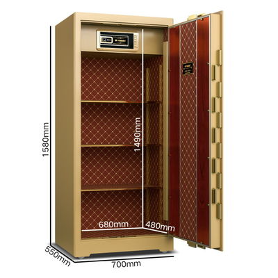 17 Cu Ft OEM বাণিজ্যিক ডিপোজিট সিকিউরিটি বায়োমেট্রিক ফিঙ্গারপ্রিন্ট লক সিকিউরিটি সিকিউরিটি YB/ZY-150
