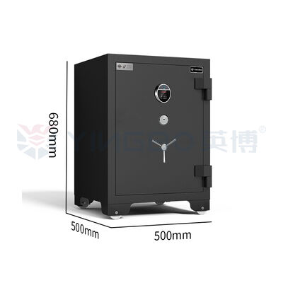 ফিংগারপ্রিন্ট লক অ্যালার্ম সিস্টেমের সাথে ভারী-ডুয়িং অগ্নিরোধী নিরাপদ সুরক্ষিত করুন