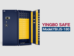 H1800mm জুয়েলারী ওয়াচ উইন্ডার সেফ বক্স পেটেন্ট বোল্ট YB/JS