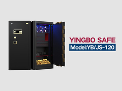 H1280mm জুয়েলারি ওয়াচ উইন্ডার সেফ বক্স ফিঙ্গারপ্রিন্ট লক