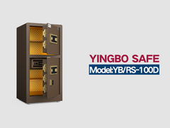 YB/RS-100D ফিঙ্গারপ্রিন্ট লক হোম সেফ কফি