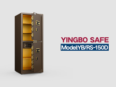 YB/RS-150D ফিঙ্গারপ্রিন্ট লক হোম সেফ কফি