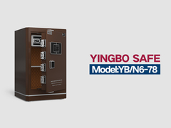 YB/N6-78 ফিঙ্গারপ্রিন্ট লক হোম সেফ ডাবল অ্যালার্ম