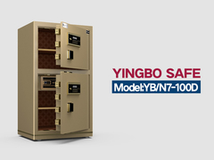 YB-N7-100D-অফিস সেফ বক্স-গোল্ড ইলেকট্রনিক লক
