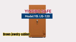 বাদামী গয়না ক্যাবিনেট 120